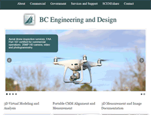 Tablet Screenshot of bcengineeringanddesign.com